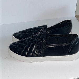 Brand new Quilted Black Slip-On Sneakers